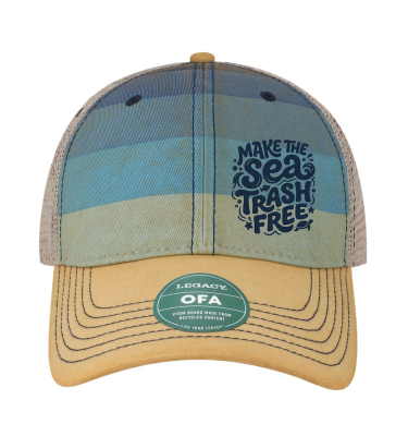 Project3R Blue Stripe/Khaki MTSTF Trucker Hat