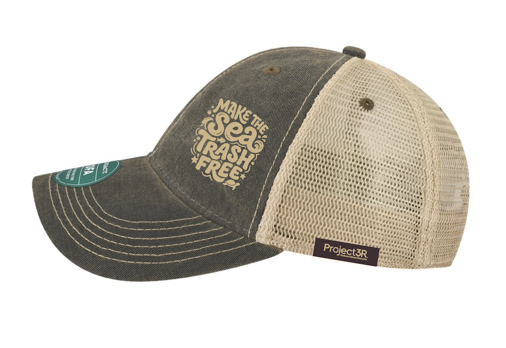 Project3R Weathered Black/Khaki MTSTF Trucker Hat - Image 3